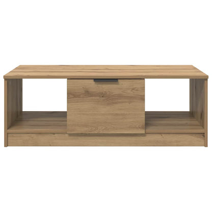 Coffee Table Artisan oak 100 x 50 x 36 cm Engineered wood