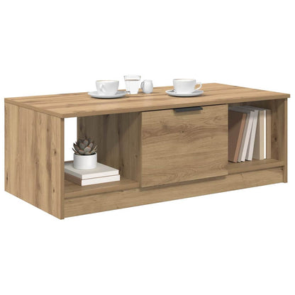 Coffee Table Artisan oak 100 x 50 x 36 cm Engineered wood