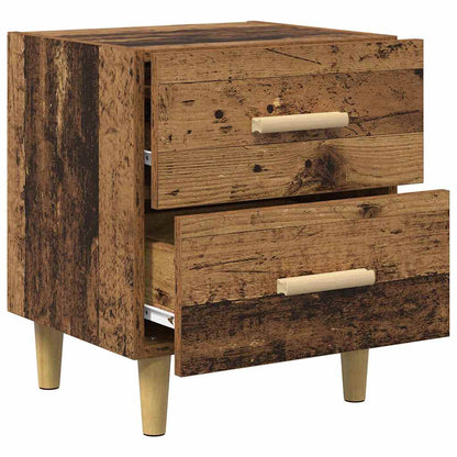 Bed Cabinet Old Wood 40 x 35 x 47.5cm Engineered Wood