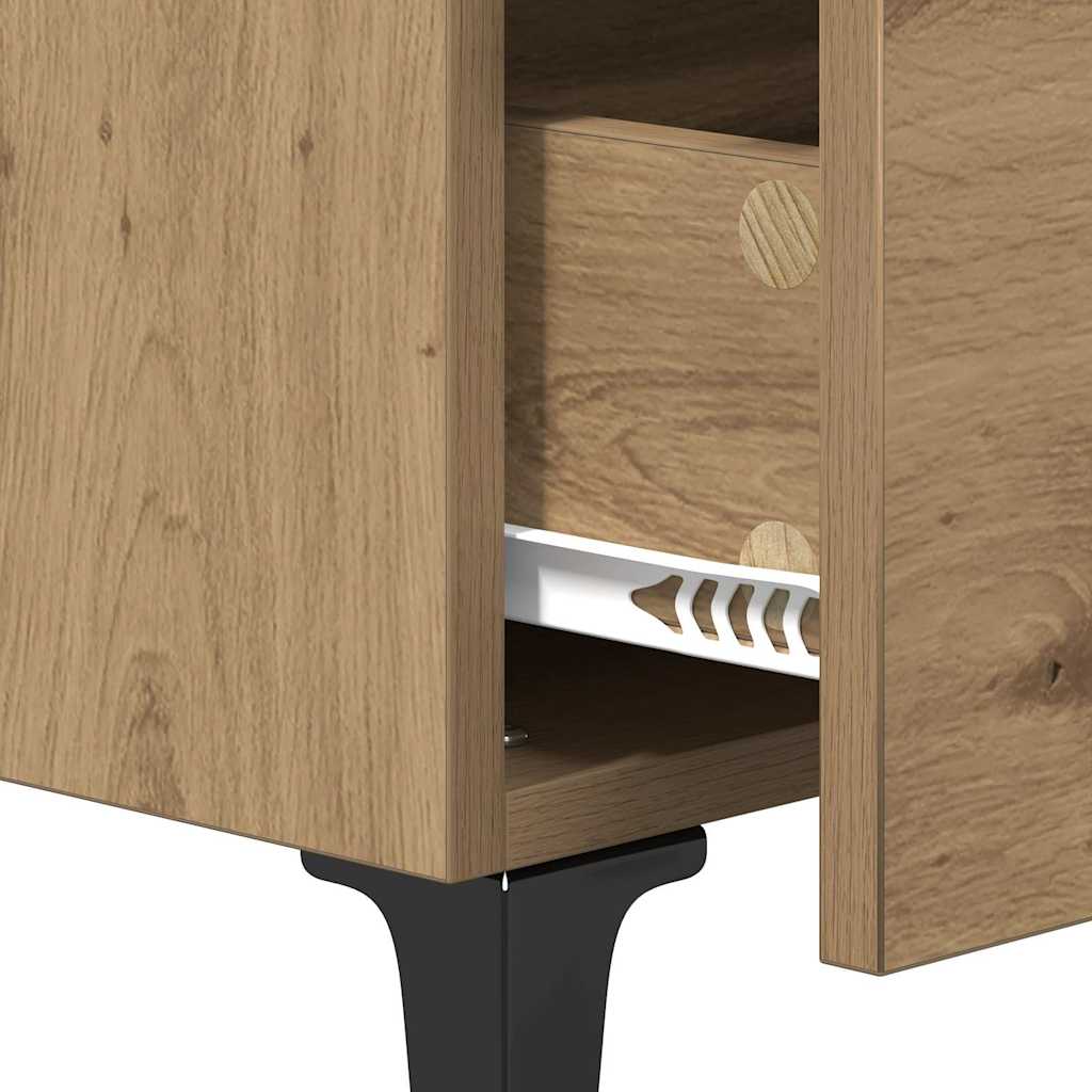 Bed Cabinet Artisan Oak 40 x 35 x 47.5 cm Engineered Wood
