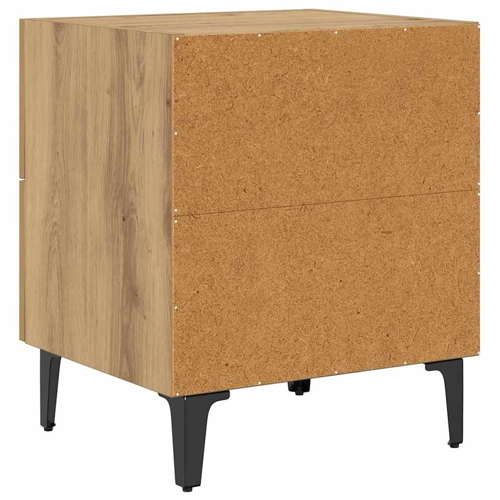Bed Cabinet Artisan Oak 40 x 35 x 47.5 cm Engineered Wood