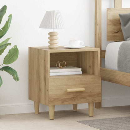 Bedside Cabinet Artisan Oak 40 x 35 x 47 cm Engineered Wood
