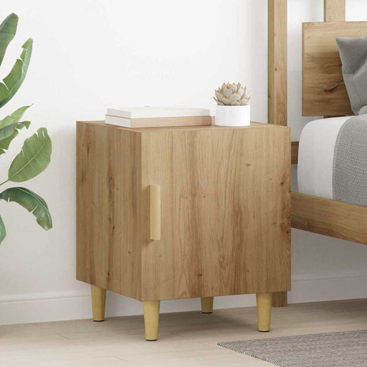 Bedside Cabinet 2 pcs Artisan Oak 40 x 40 x 50 cm