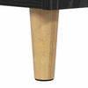 Bedside Cabinet Black oak 40 x 40 x 66 cm Engineered wood