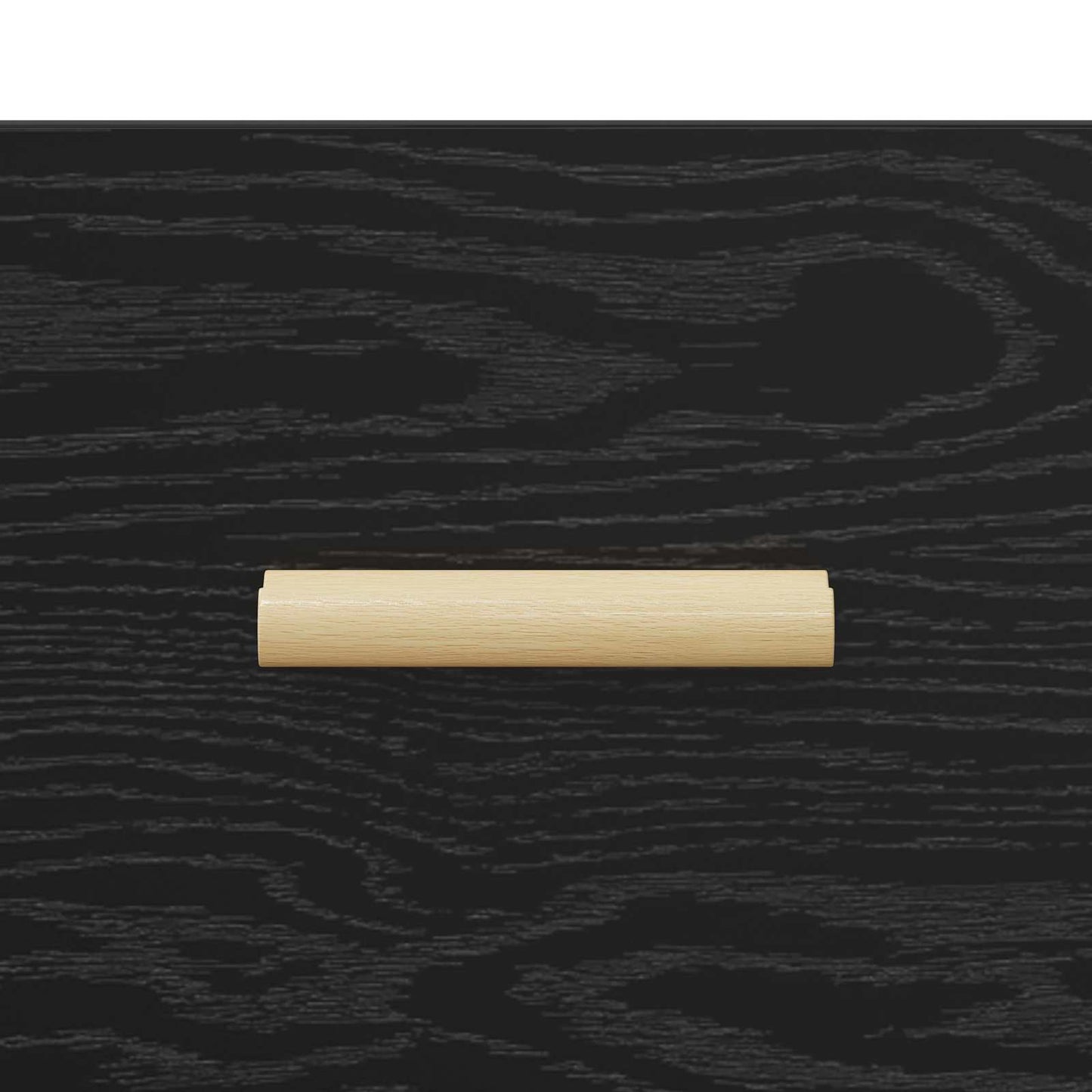 Bedside Cabinet Black Oak 40 x 40 x 66 cm Engineered Wood