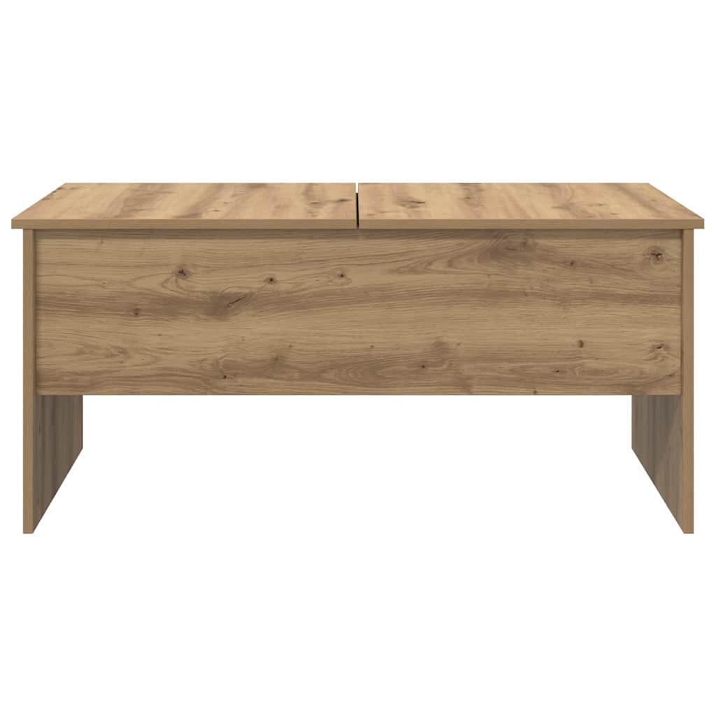 Coffee Table Artisan Oak 102 x 50.5 x 46.5 cm Engineered Wood