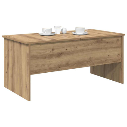 Coffee Table Artisan Oak 102 x 50.5 x 46.5 cm Engineered Wood