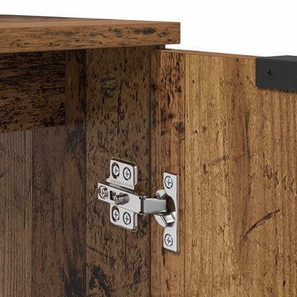 Bathroom Cabinet Old Wood 64.5 x 33.5 x 59 cm Engineered Wood