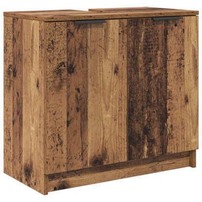 Bathroom Cabinet Old Wood 64.5 x 33.5 x 59 cm Engineered Wood