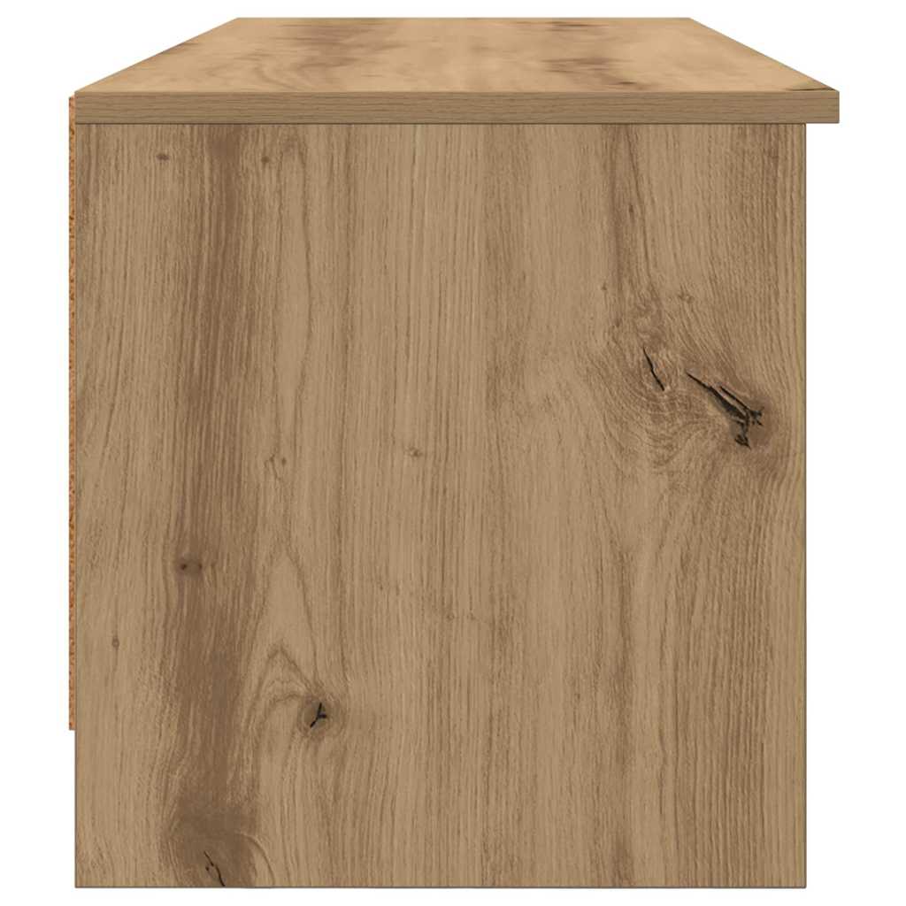 TV Cabinet 102 x 35 x 36.5 cm Artisan Oak Engineered Wood
