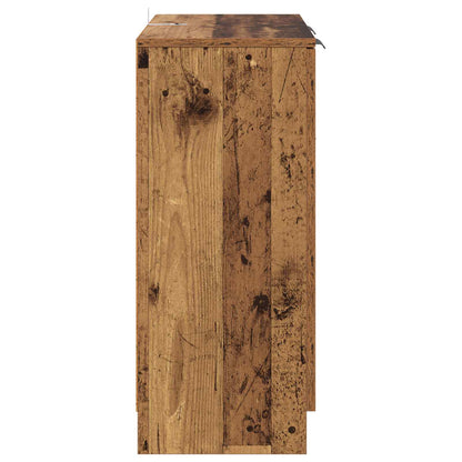 Sideboard with Drawer Old Wood 60 x 30 x 70 cm Engineered Wood