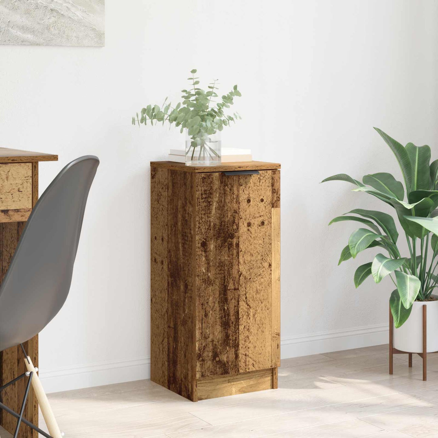 Sideboard Old Wood 30 x 30 x 70 cm Engineered Wood