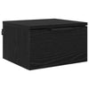 Bedside Cabinet 2 pcs Black oak 34 x 30 x 20 cm Engineered wood