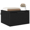 Bedside Cabinet 2 pcs Black oak 34 x 30 x 20 cm Engineered wood