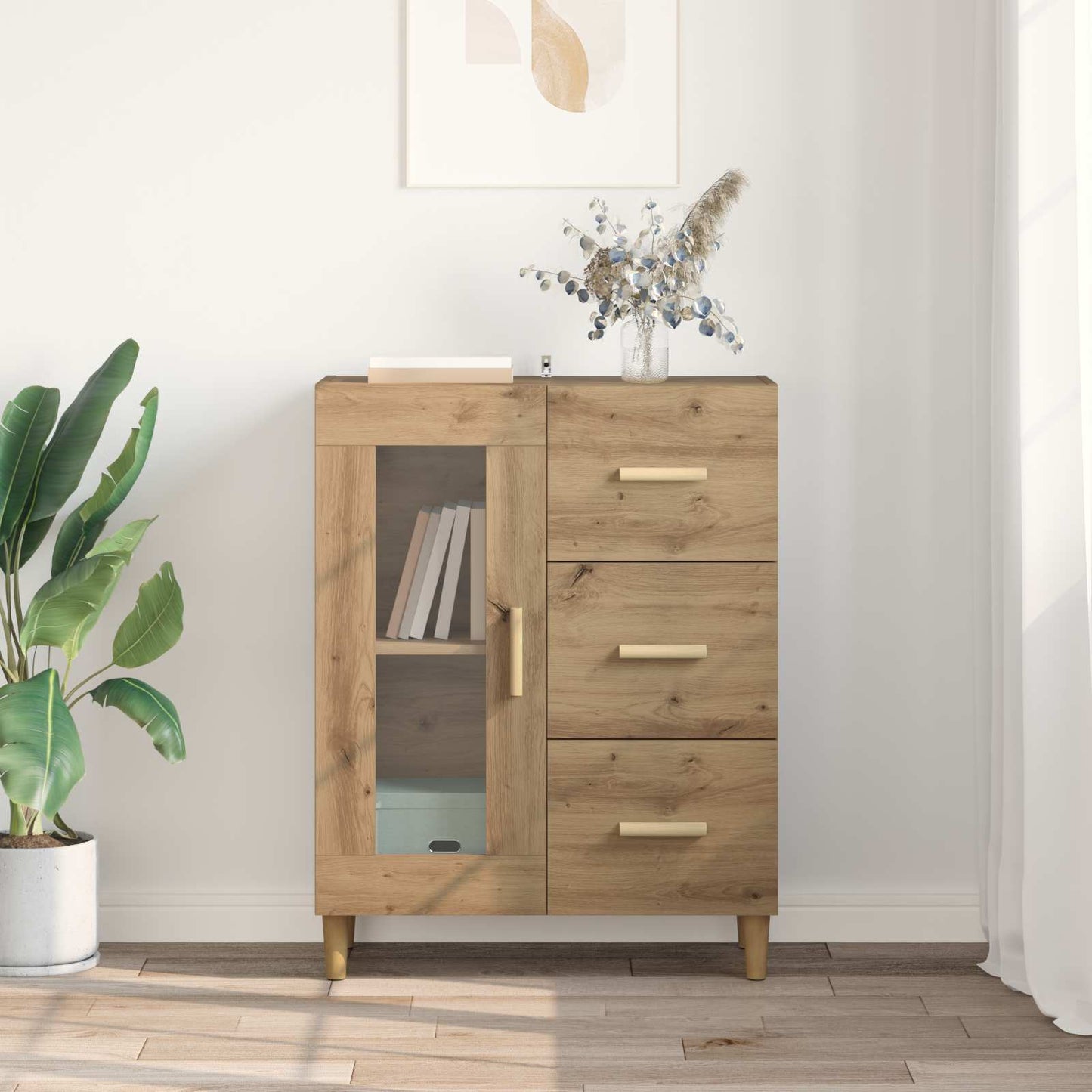 Sideboard Artisan Oak 69.5 x 34 x 90 cm Engineered Wood