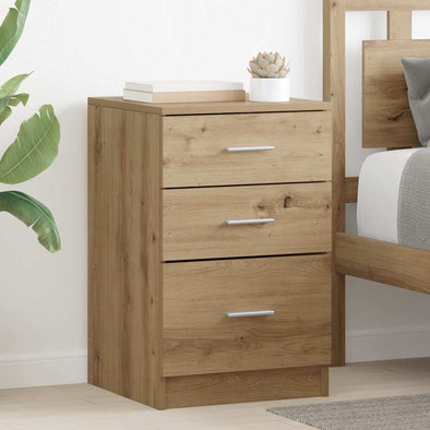 Bedside Cabinet Artisan oak 40 x 40 x 63 cm Engineered wood
