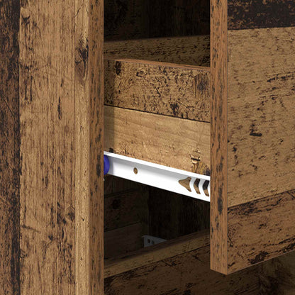 Sideboard Old wood 34.5 x 34 x 90 cm Engineered wood