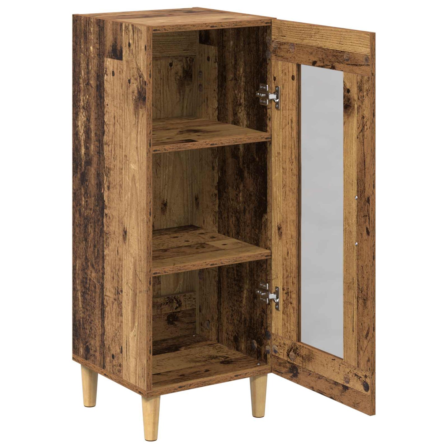 Sideboard Old Wood 34.5 x 32.5 x 90 cm Engineered Wood