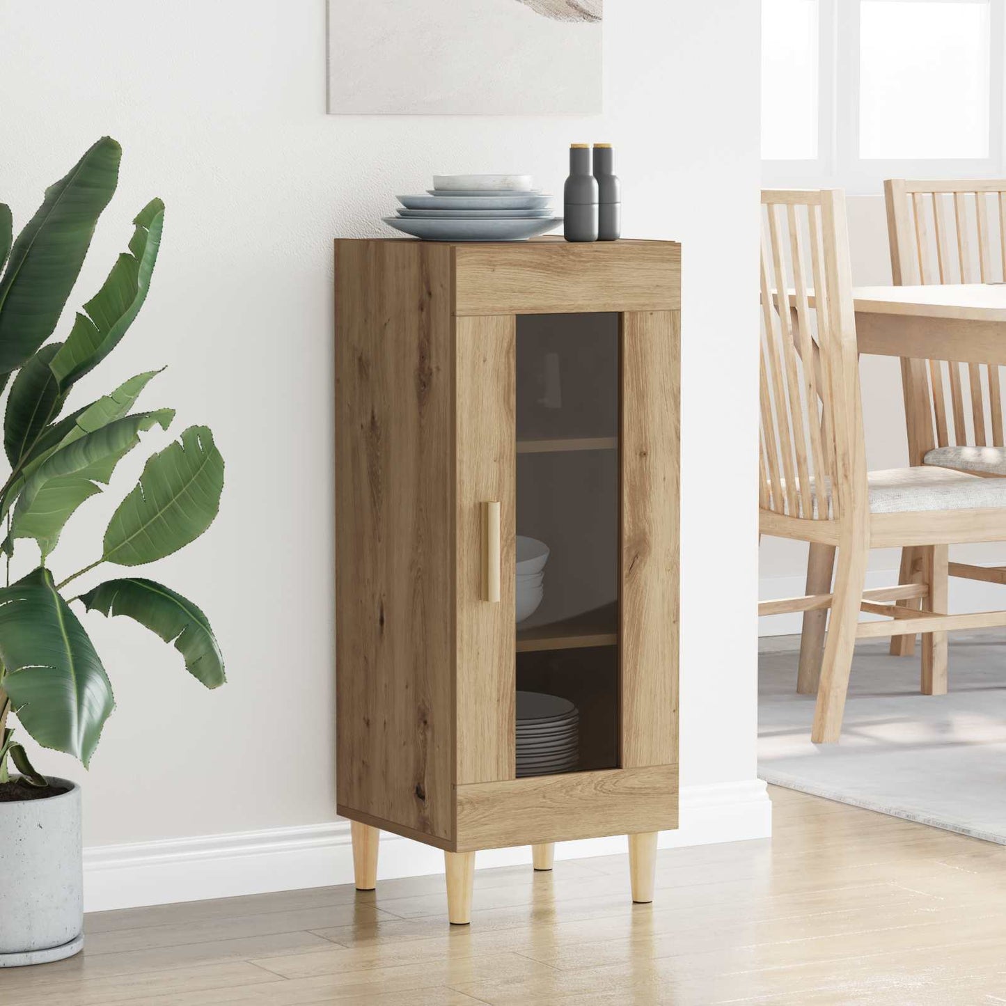 Sideboard Artisan Oak 34.5 x 32.5 x 90 cm Engineered Wood