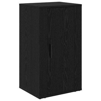 Sideboard Black Oak 40 x 33 x 70 cm Engineered wood