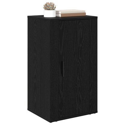 Sideboard Black Oak 40 x 33 x 70 cm Engineered wood