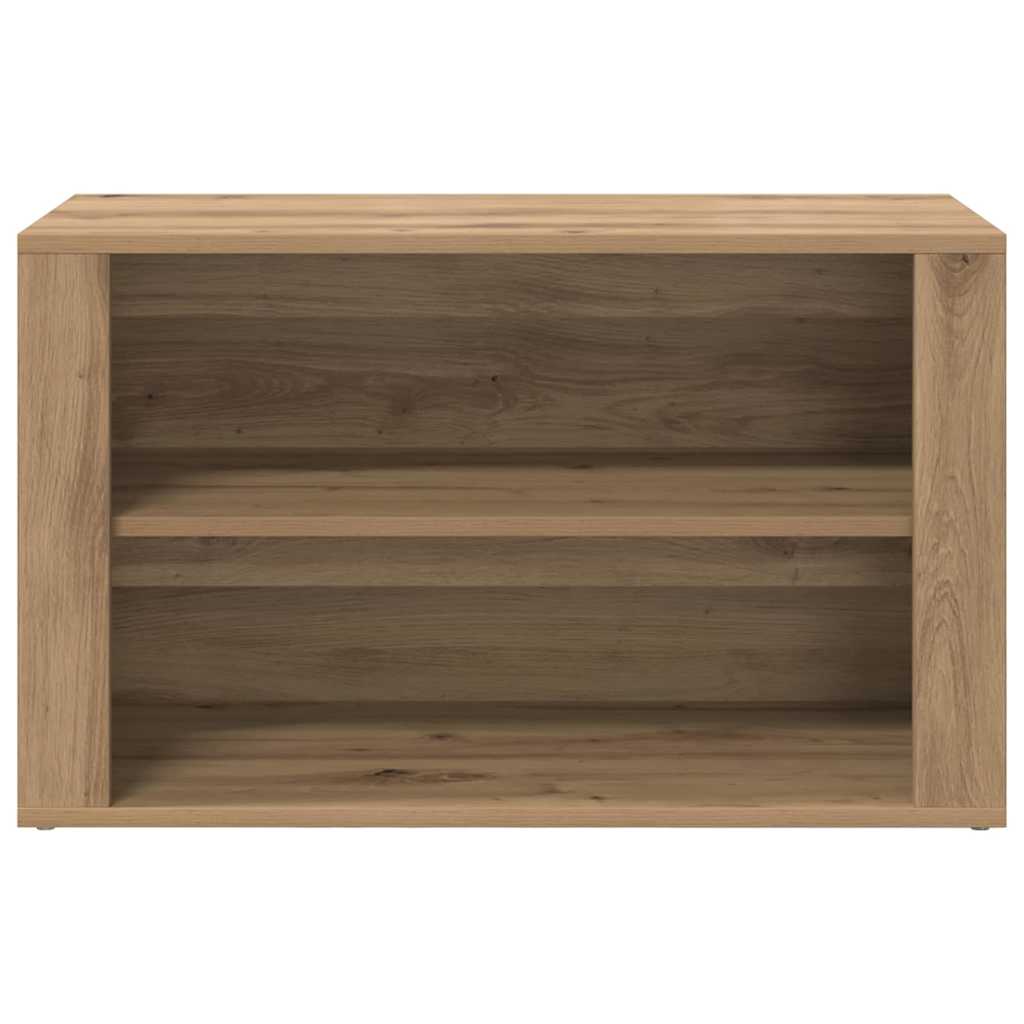 Shoe Rack 75 x 35 x 45 cm Engineered wood Artisan oak