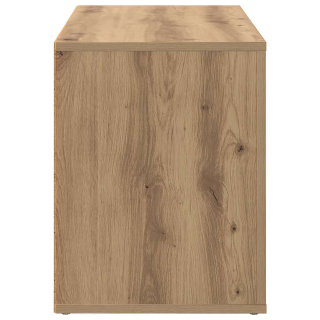 Shoe Rack 75 x 35 x 45 cm Engineered wood Artisan oak
