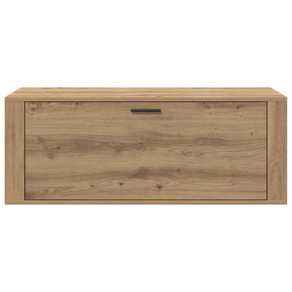 Shoe Cabinet Artisan oak 100 x 35 x 38 cm Engineered wood