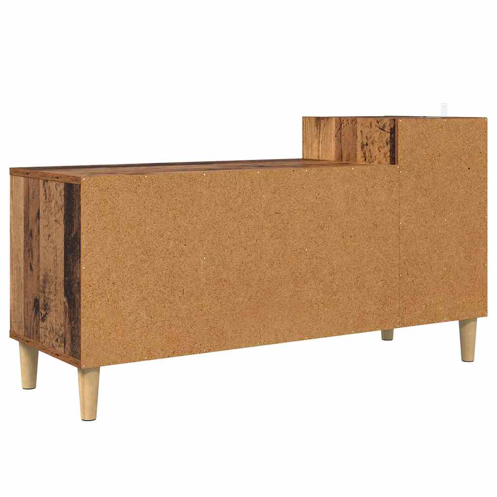 TV Cabinet Old Wood 100 x 35 x 55 cm Engineered Wood