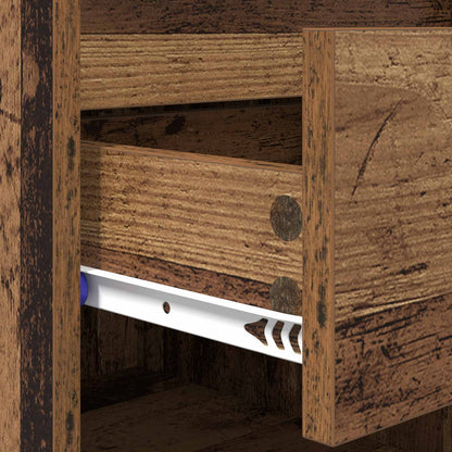 Shoe Cabinet Old Wood 102 x 36 x 60 cm Engineered Wood