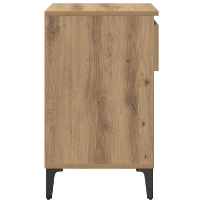 Shoe Cabinet 102 x 36 x 60 cm Engineered wood Artisan oak