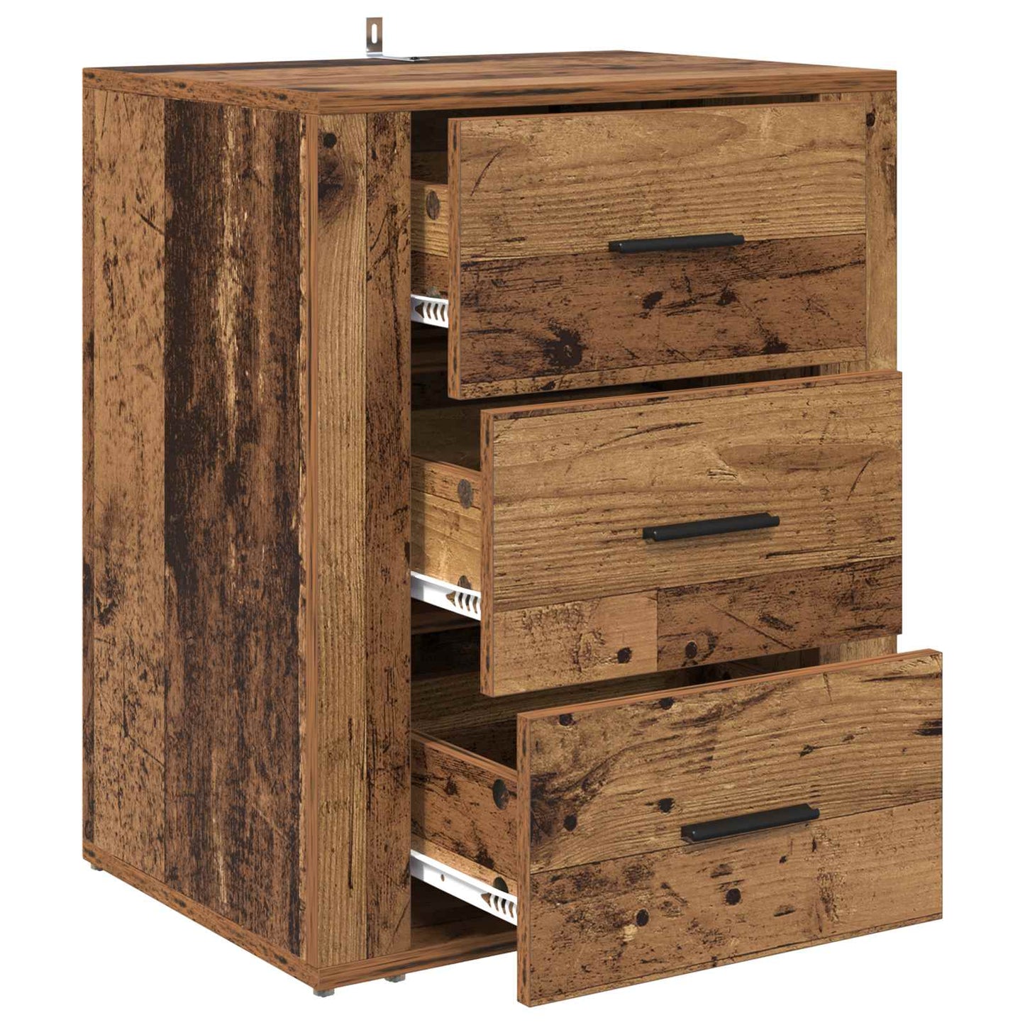Bedside Cabinet Old Wood 35 x 50 x 60 cm Engineered Wood