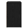 Bedside Cabinet Black oak 50 x 36 x 60 cm Engineered wood