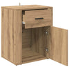 Bedside Cabinet Artisan oak 50 x 36 x 60 cm Engineered wood