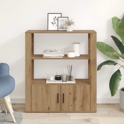Sideboard Artisan oak 30 x 80 x 90 cm Engineered wood