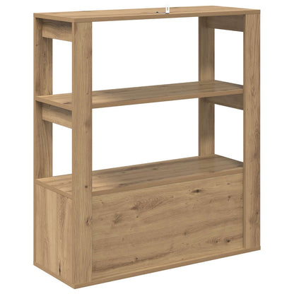 Sideboard Artisan oak 30 x 80 x 90 cm Engineered wood