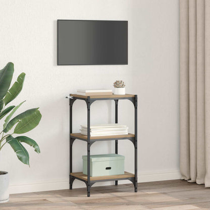 Book Cabinet 3-Tier 40 x 33 x 70.5 cm Engineered wood