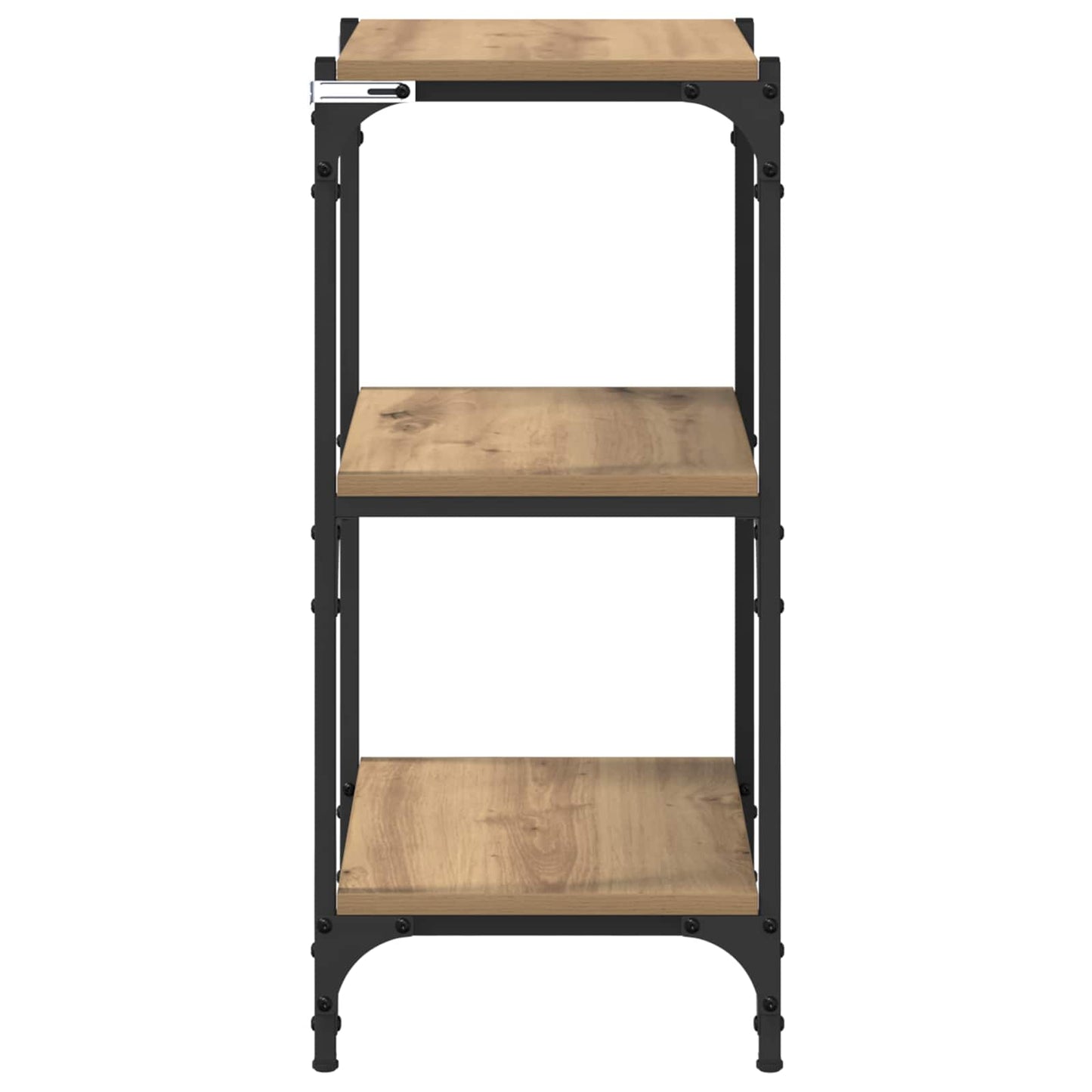 Book Cabinet 3-Tier 40 x 33 x 70.5 cm Engineered wood