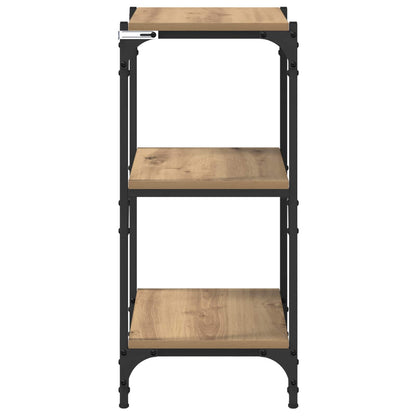 Book Cabinet 3-Tier 40 x 33 x 70.5 cm Engineered wood