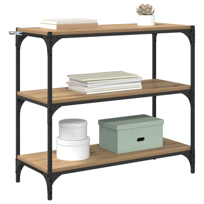 Book Cabinet 3-Tier 80 x 33 x 70.5 cm Engineered wood