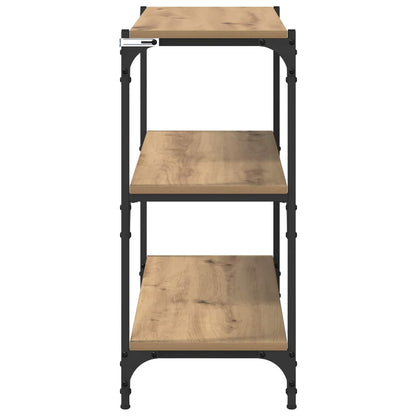 Book Cabinet 3-Tier 80 x 33 x 70.5 cm Engineered wood