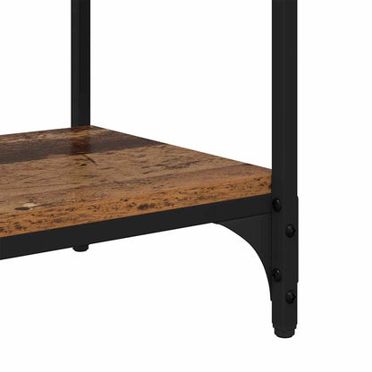 TV Cabinet Old Wood 100 x 33 x 41 cm Engineered Wood and Iron