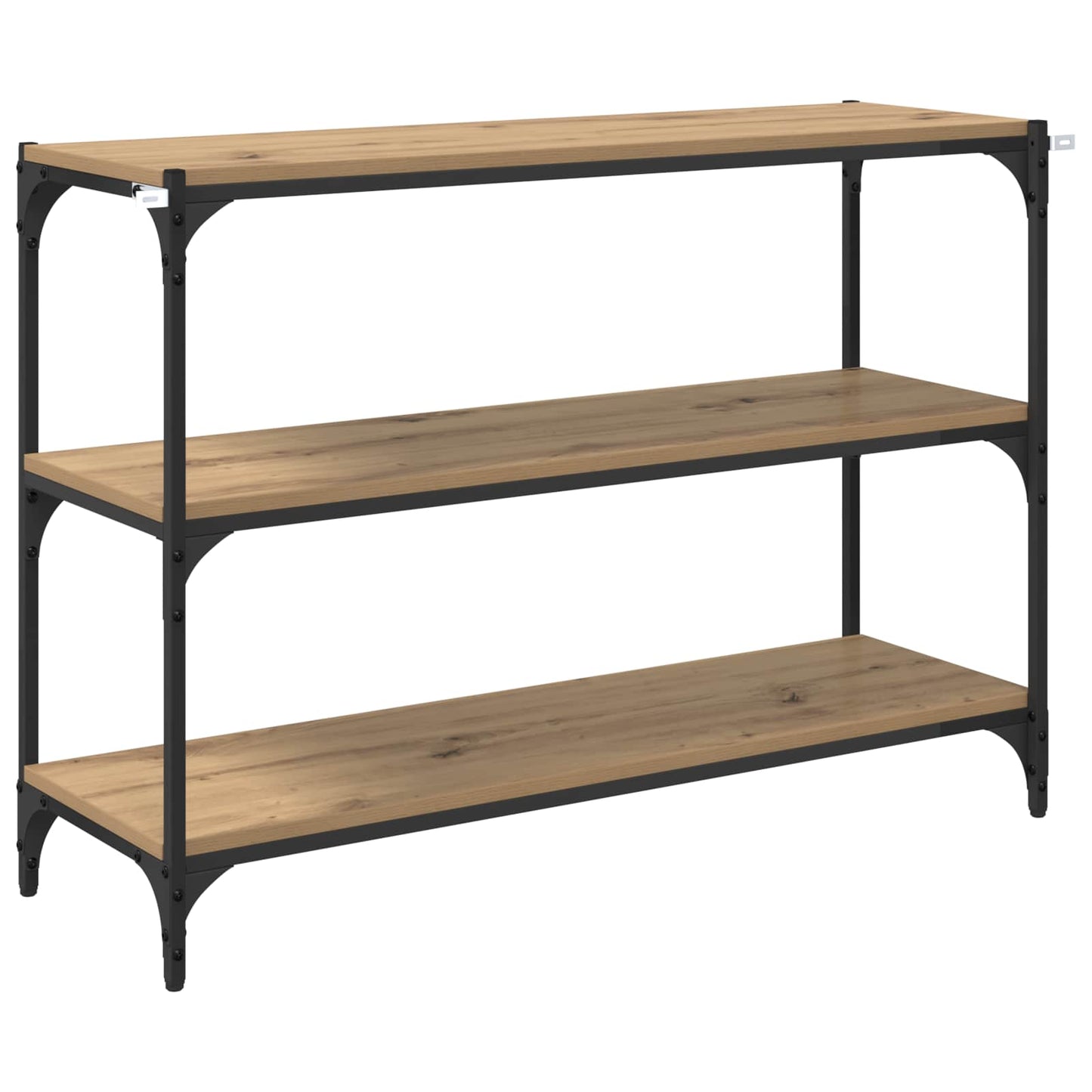 Book Cabinet 3-Tier 100 x 33 x 70.5 cm Engineered wood
