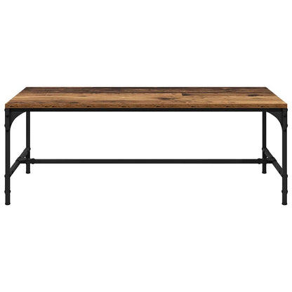 Coffee Table Old Wood 100 x 50 x 35 cm Engineered Wood