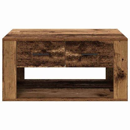 Coffee Table Old Wood 80 x 50 x 40 cm Engineered Wood