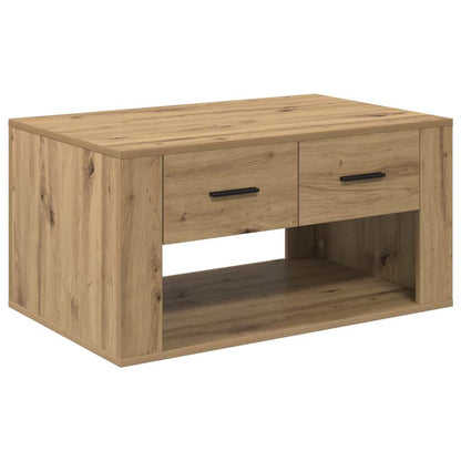 Coffee Table Artisan Oak 80 x 50 x 40 cm Engineered Wood