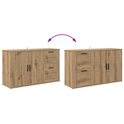 Sideboard Artisan Oak 100 x 33 x 59.5 cm Engineered Wood