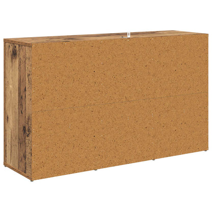 Sideboard Old Wood 100 x 30 x 59.5 cm Engineered Wood