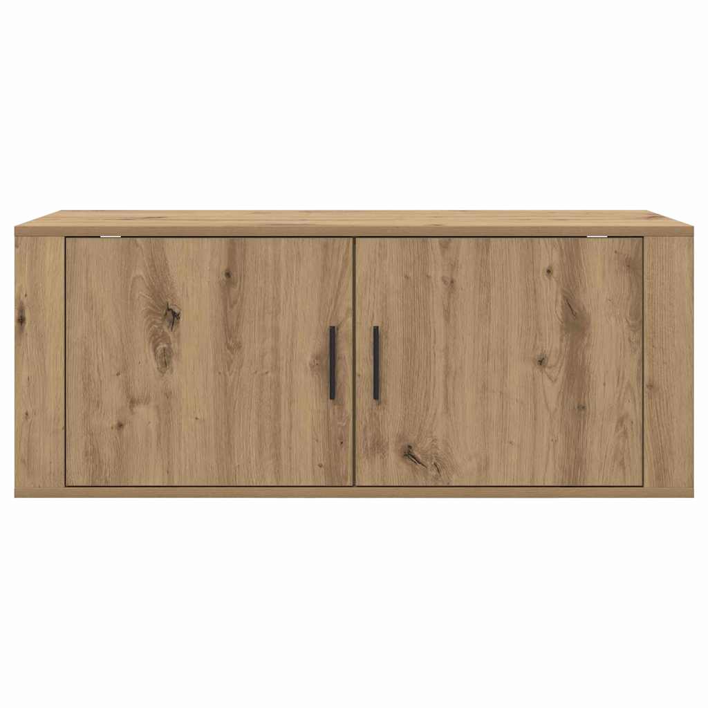 Wall Mounted TV Cabinet 100 x 34.5 x 40 cm Artisan Oak