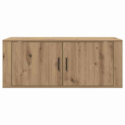 Wall Mounted TV Cabinet 100 x 34.5 x 40 cm Artisan Oak